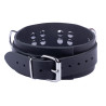 The Red Collier en cuir Ultra Noir